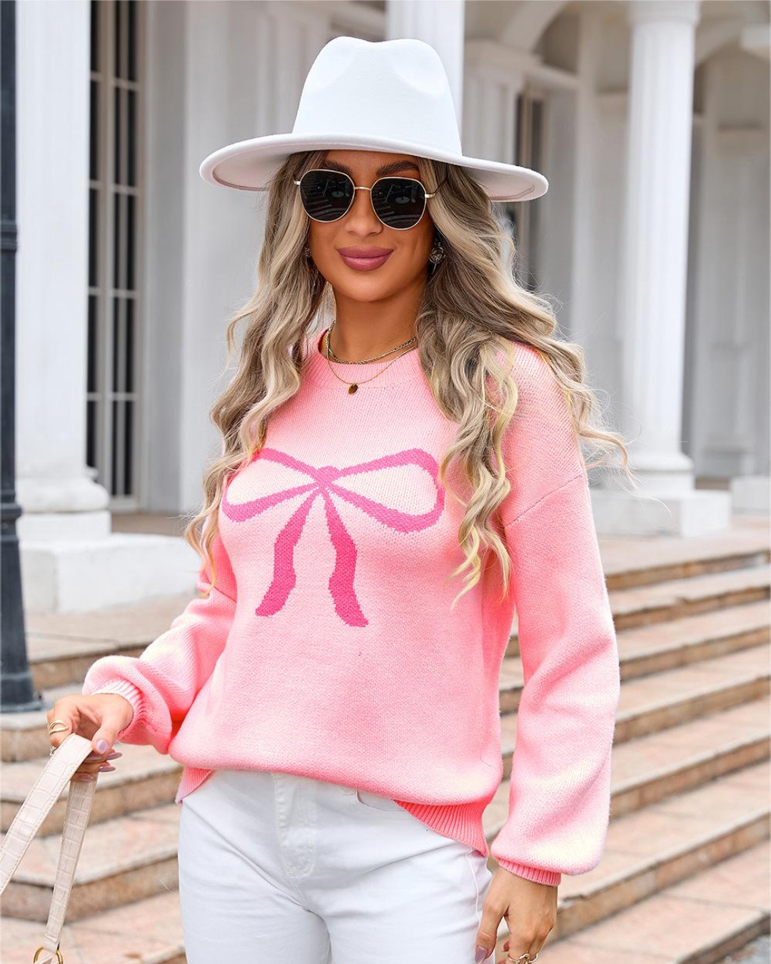 Bow Knitwear Sweater