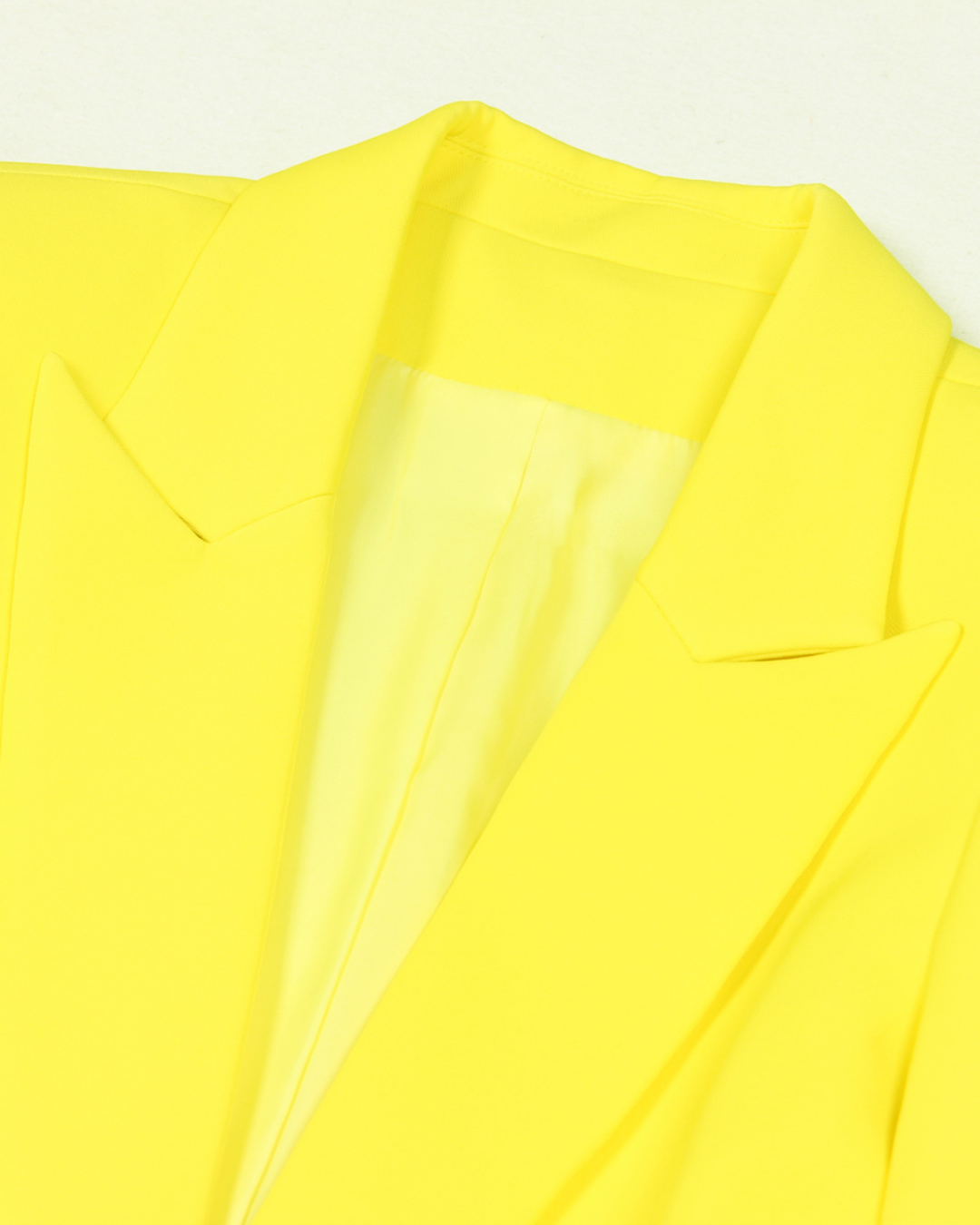 Single Breasted Detachable Feather Blazer