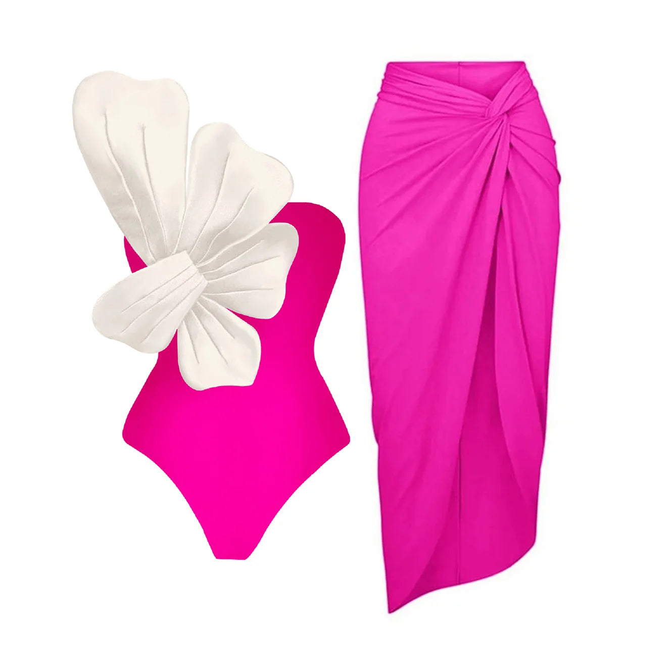 Cut Out Swimwear High Leg Bodysuit Beachwear