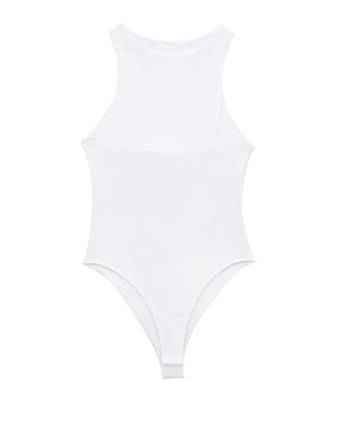 Halter Neck Skinny Bodysuit