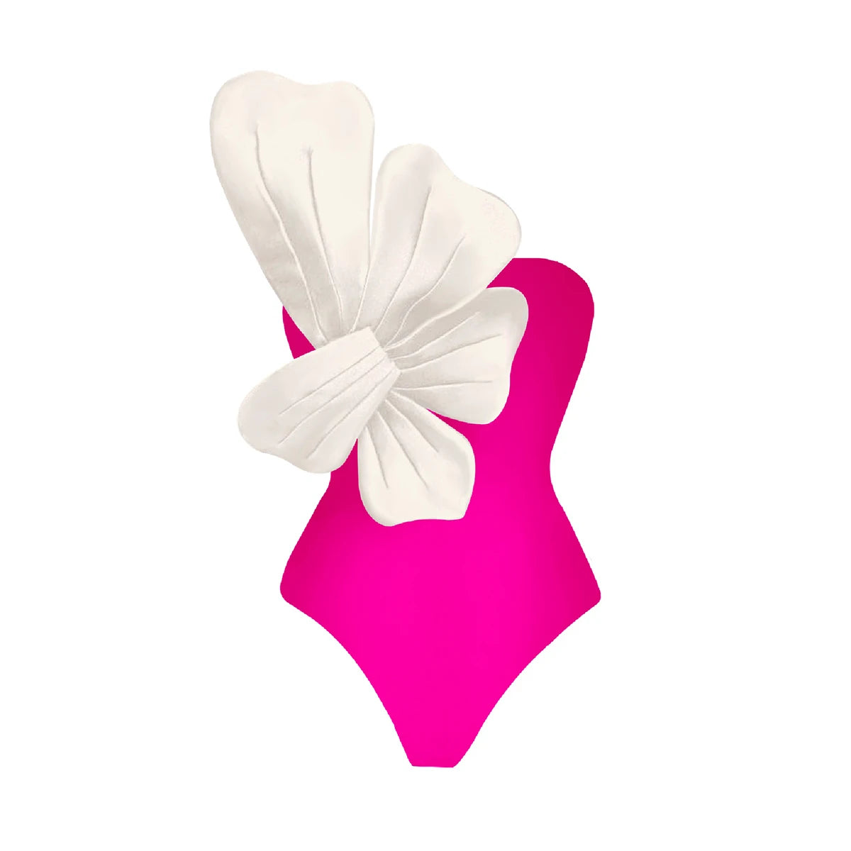 Cut Out Swimwear High Leg Bodysuit Beachwear
