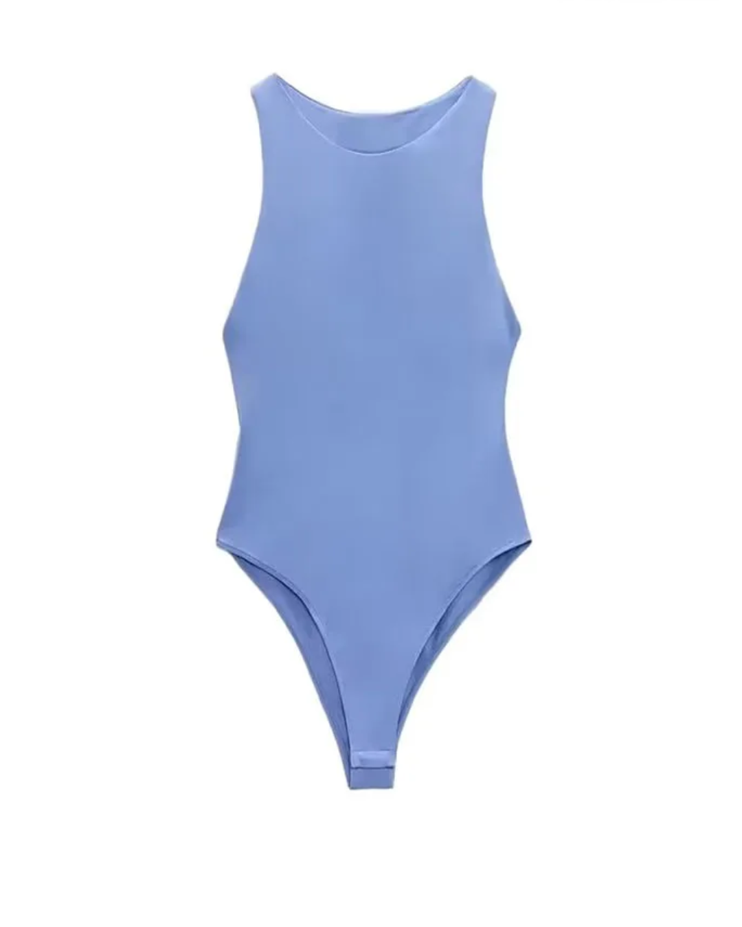 Halter Neck Skinny Bodysuit