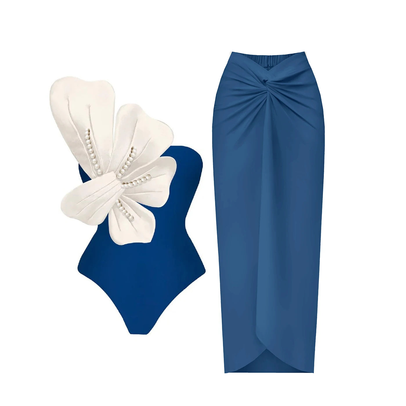 Cut Out Swimwear High Leg Bodysuit Beachwear