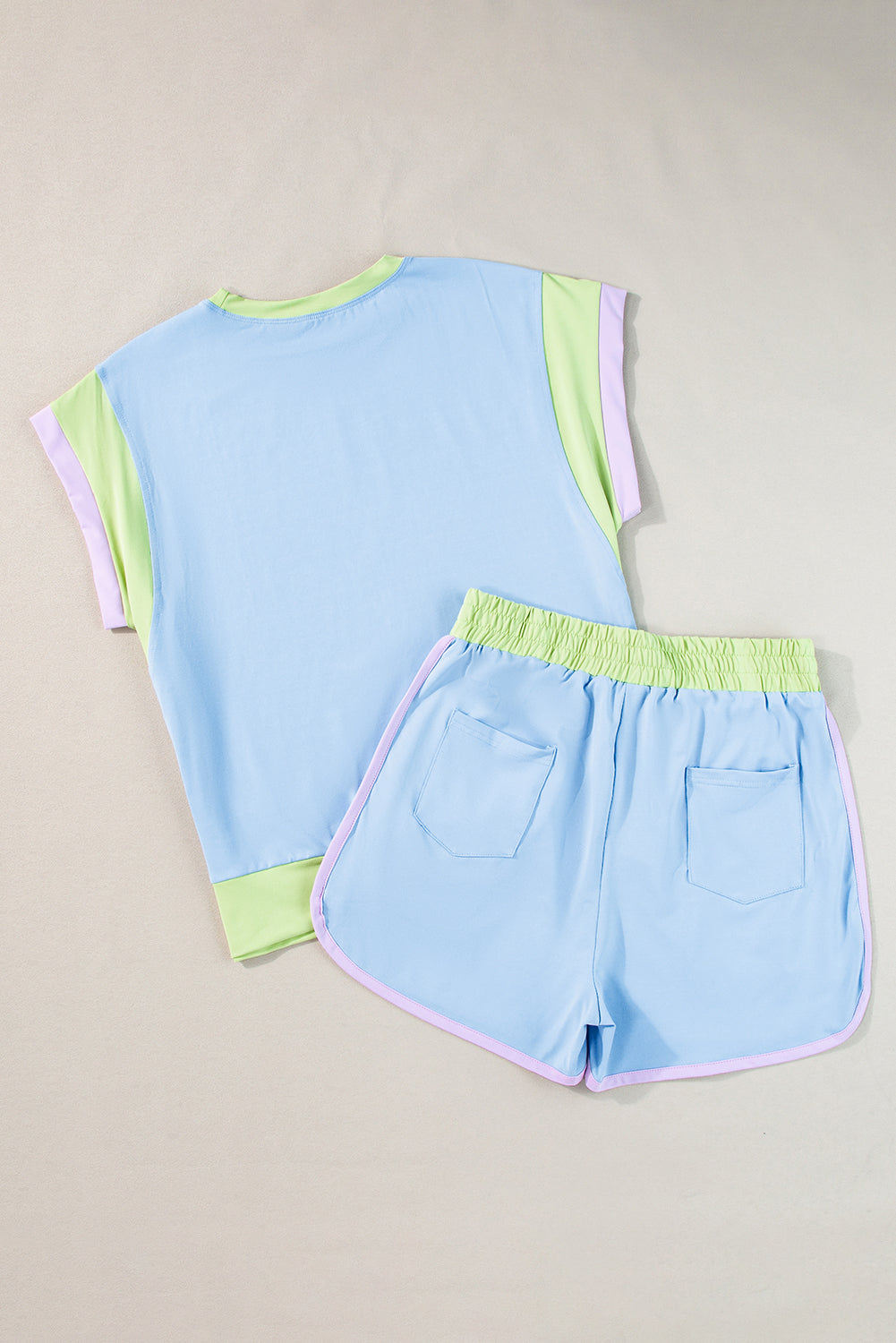 Blue Contrast Trim Cap Set