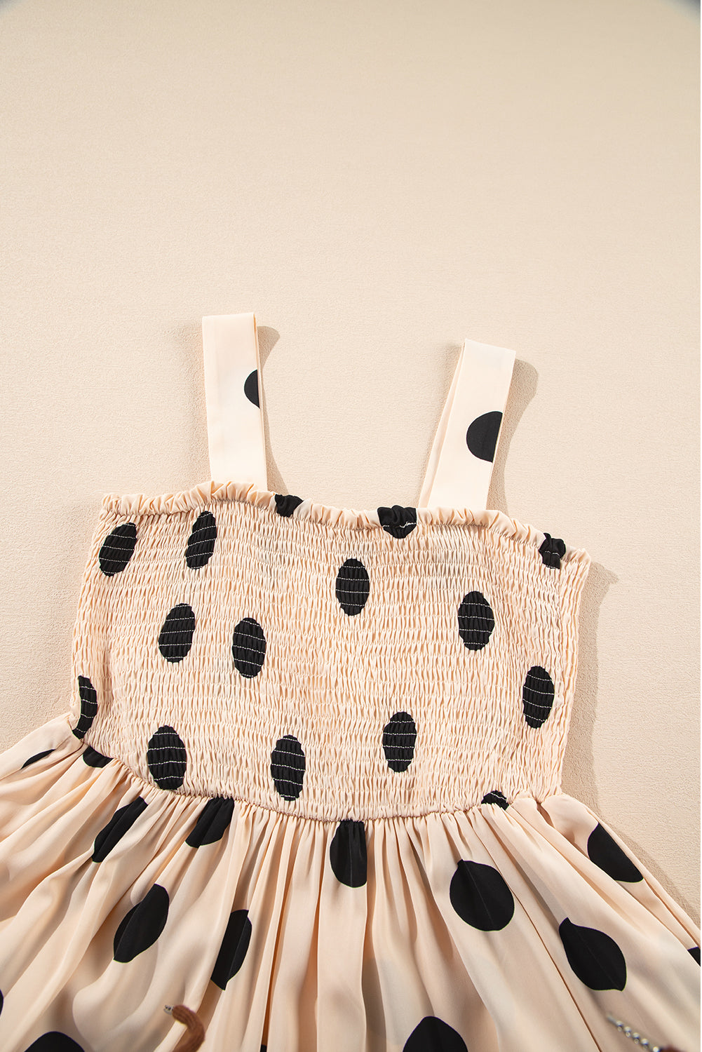Monore Polka Dot Midi Dress