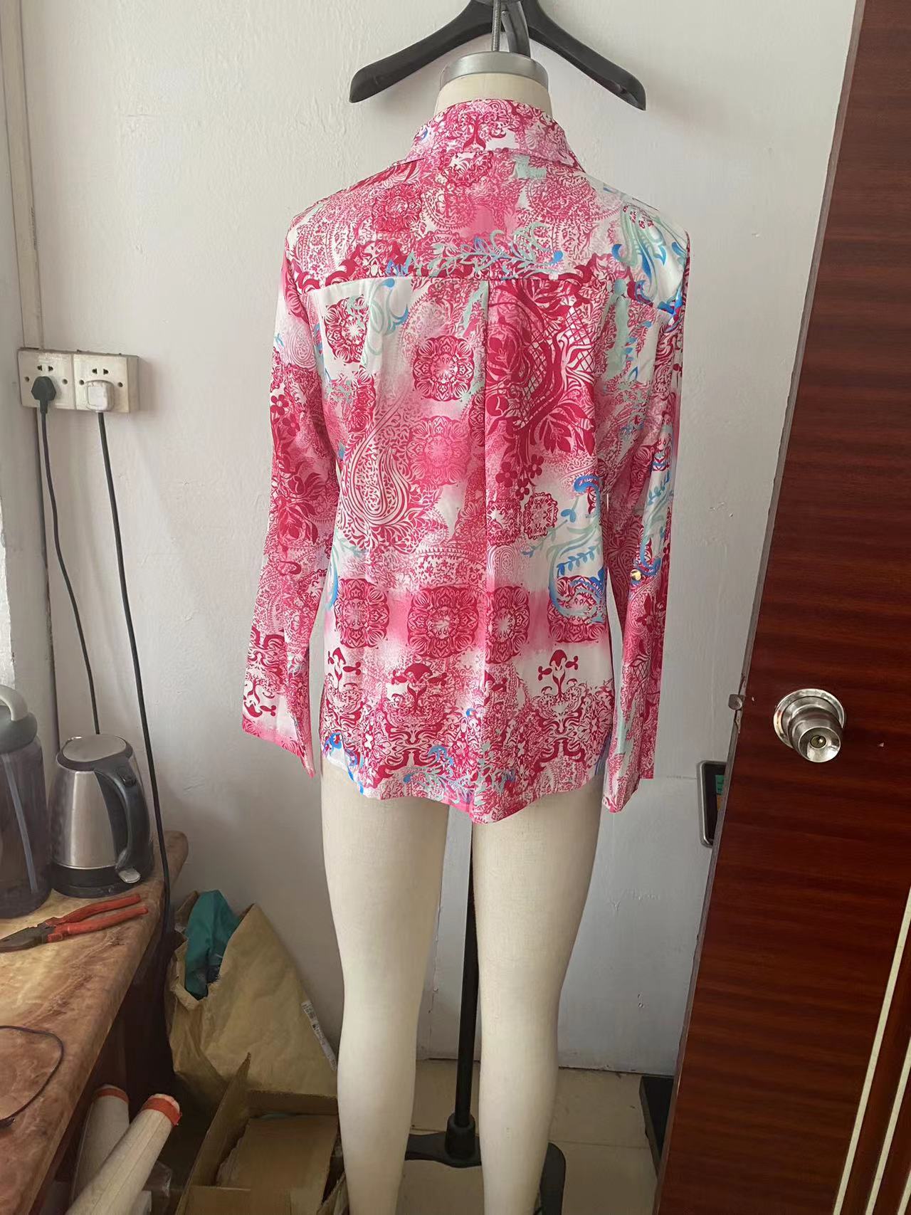 Sources Spring Summer Simple Office Shirt Wild Blouse