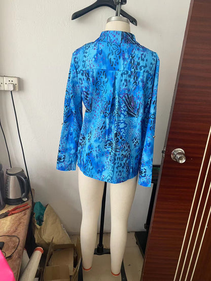 Sources Spring Summer Simple Office Shirt Wild Blouse