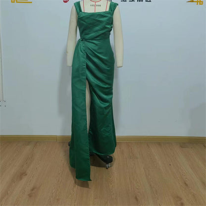 Cocktail High Slit Sexy Host Off Shoulder Slimming Party Evening Dress