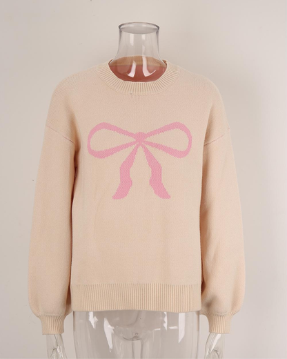 Bow Knitwear Sweater   
