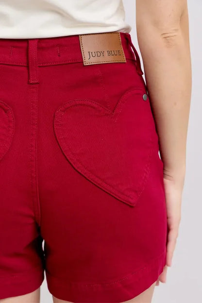 Judy Blue Tummy Control High Waist Denim Shorts