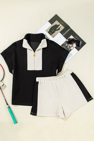 Monaco Contrast Luxe Short Set