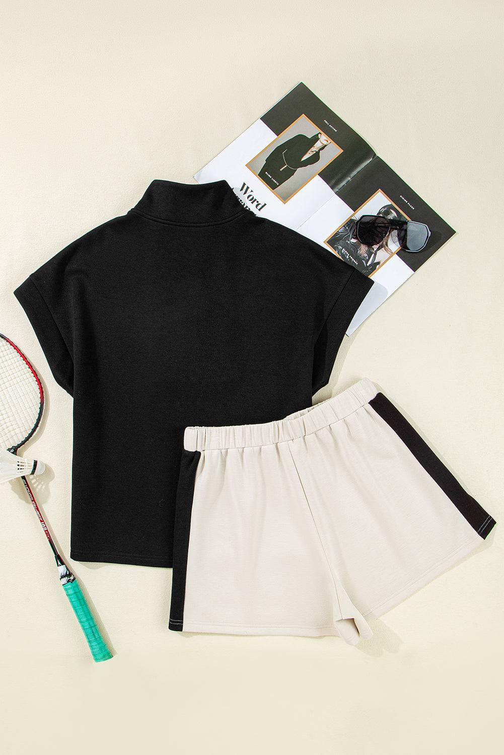 Monaco Contrast Luxe Short Set
