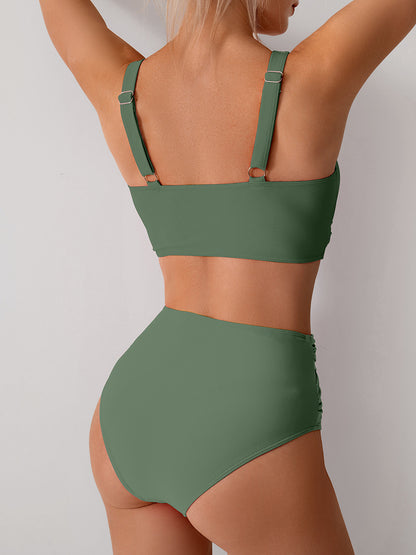 Bikini Women Sexy Split Swimsuit High Waist Swimsuit Outfit Bikini