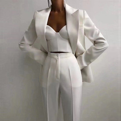 Three-Piece Blazer Set For Women