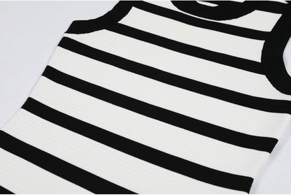 Knitted Slim Fit Figure Flattering Sleeveless Dress