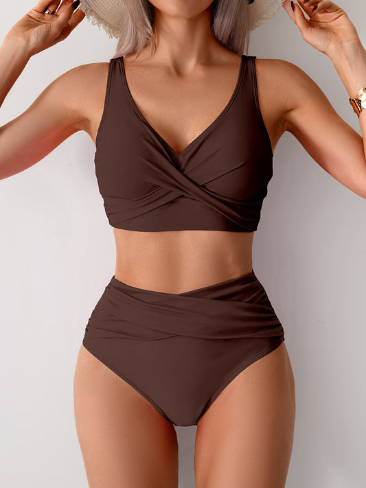 Bikini Women Sexy Split Swimsuit High Waist Swimsuit Outfit Bikini
