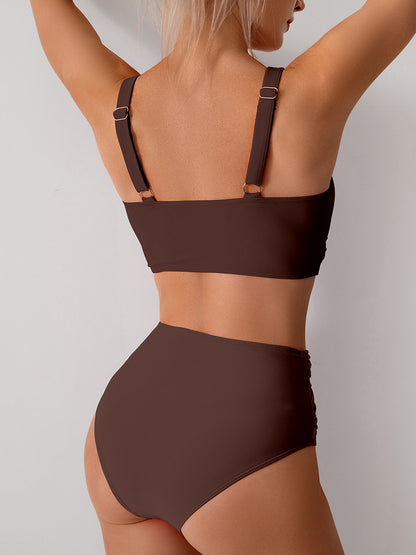 Bikini Women Sexy Split Swimsuit High Waist Swimsuit Outfit Bikini