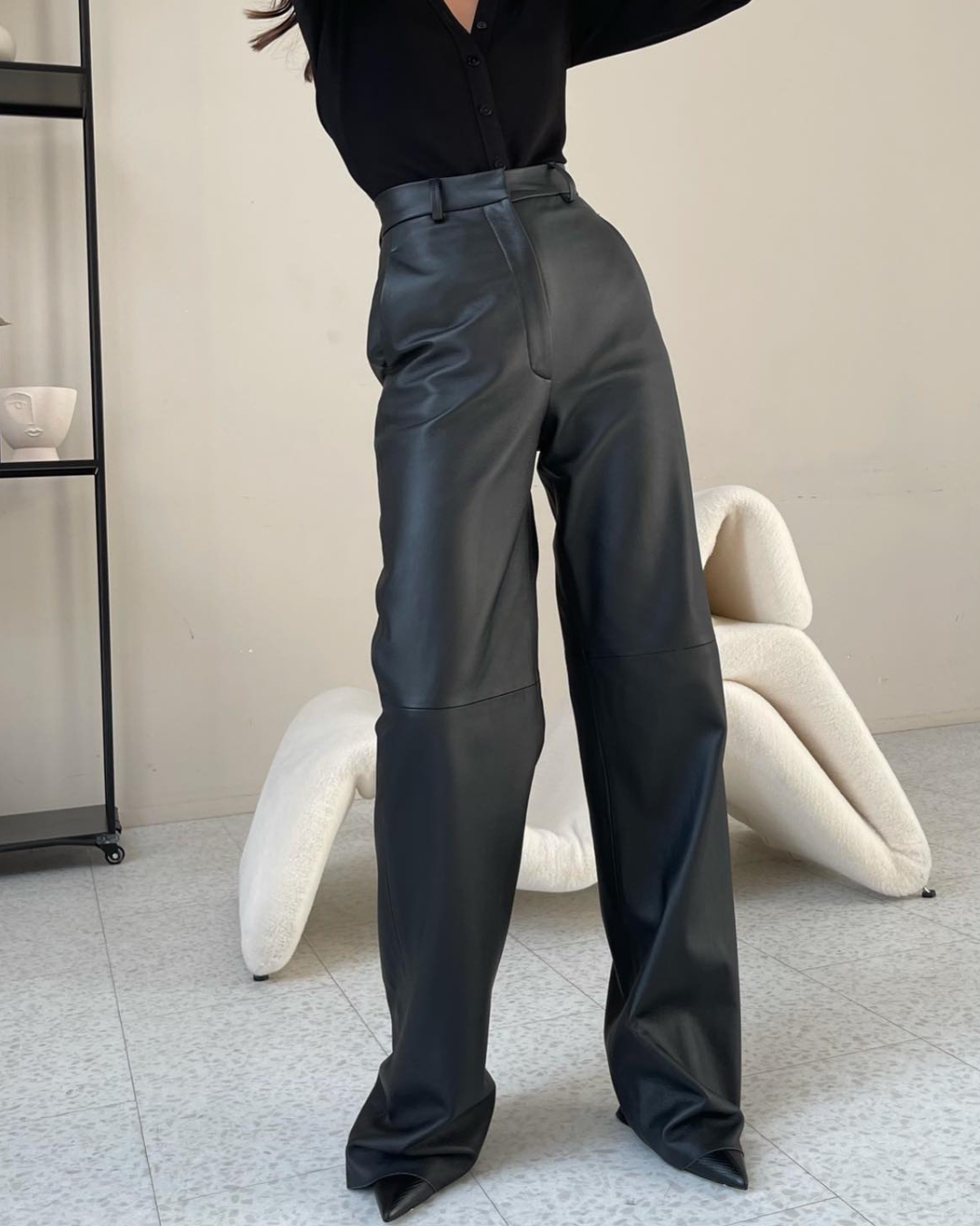 Faux Leather Pants   