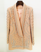 Handmade Beads Blazer S Pink 