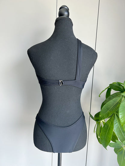 One Piece Swimsuit Women Sexy Bikini Solid Color Women Swimsuit