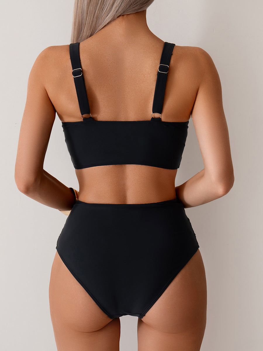 Bikini Women Sexy Split Swimsuit High Waist Swimsuit Outfit Bikini