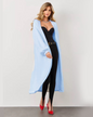 Loose Knitted Cardigan Coat Ivory One Size 