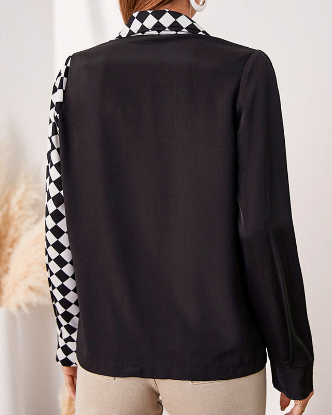 Buckle Stitching Shirt   