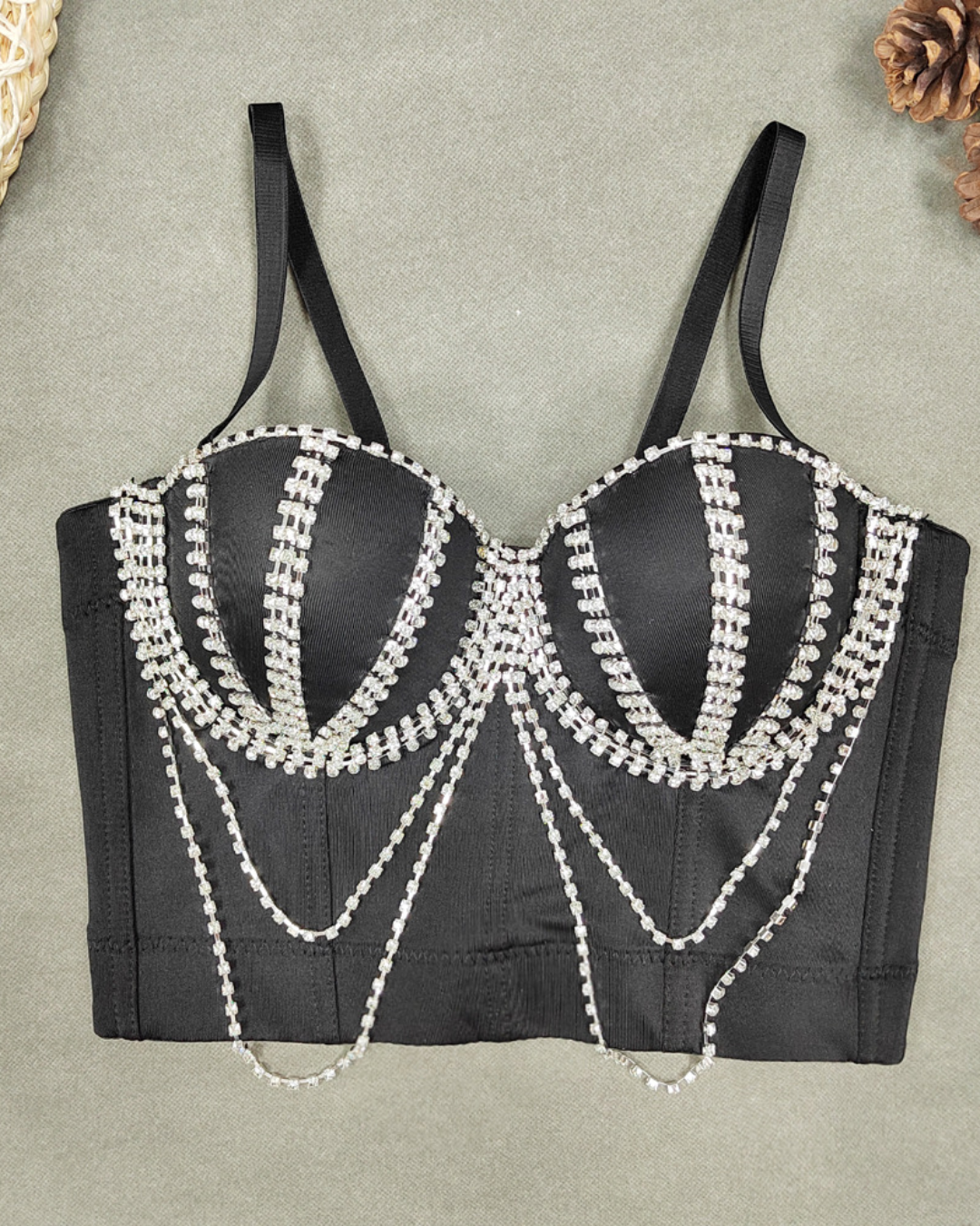 Chain Boning Corset   
