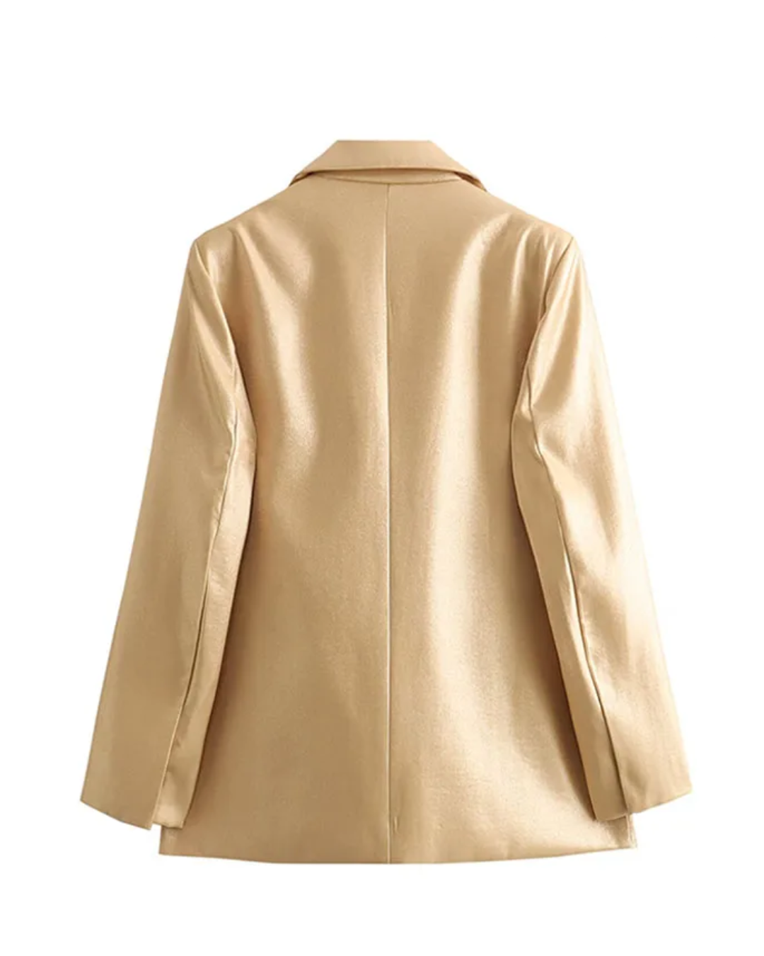 Turn-Down Collar Long Coat   