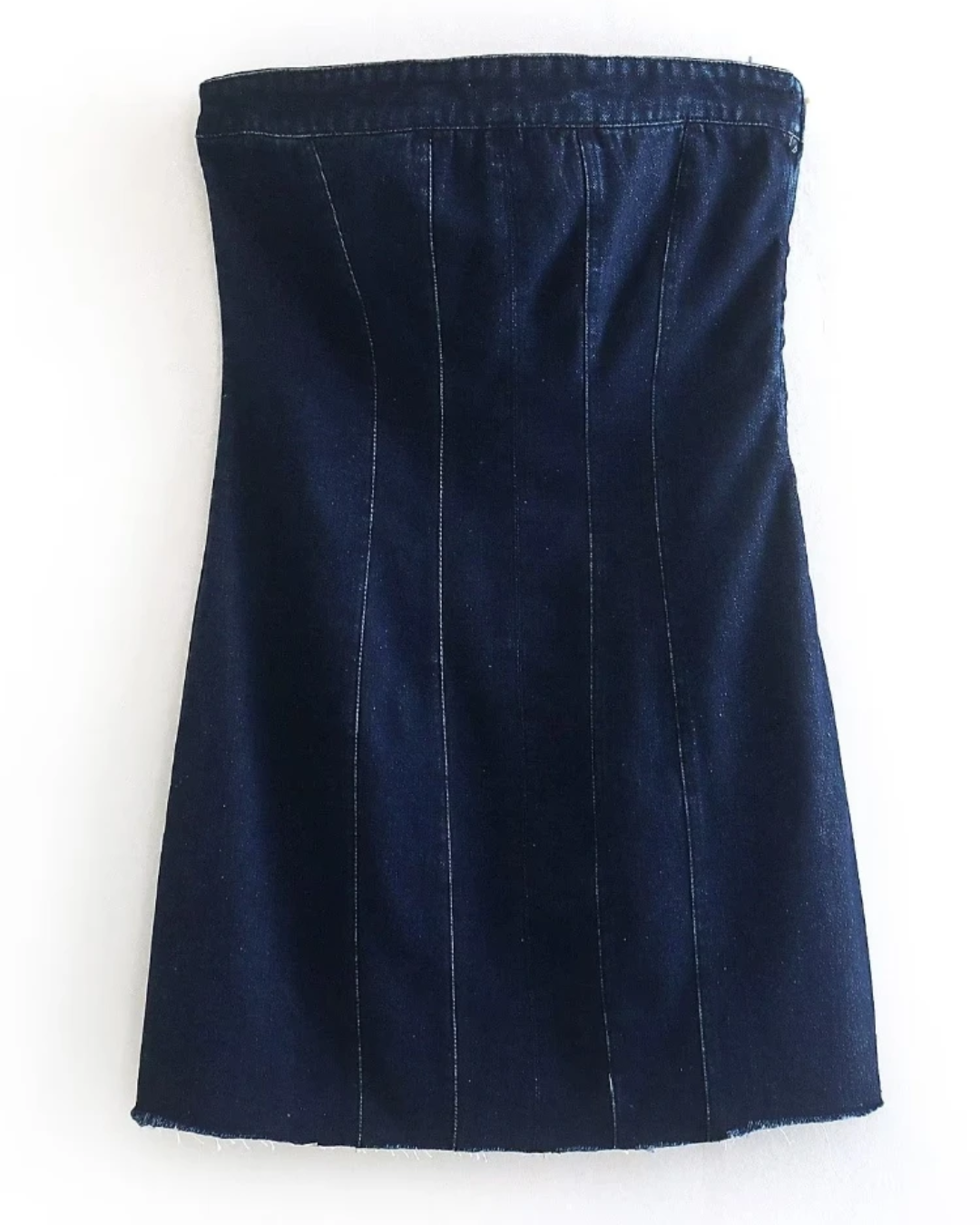 Strapless Denim Mini Dress MSD DS2414baol XS 