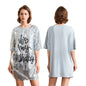 Glitter Sequin it’s my Birthday Dress Silver M
