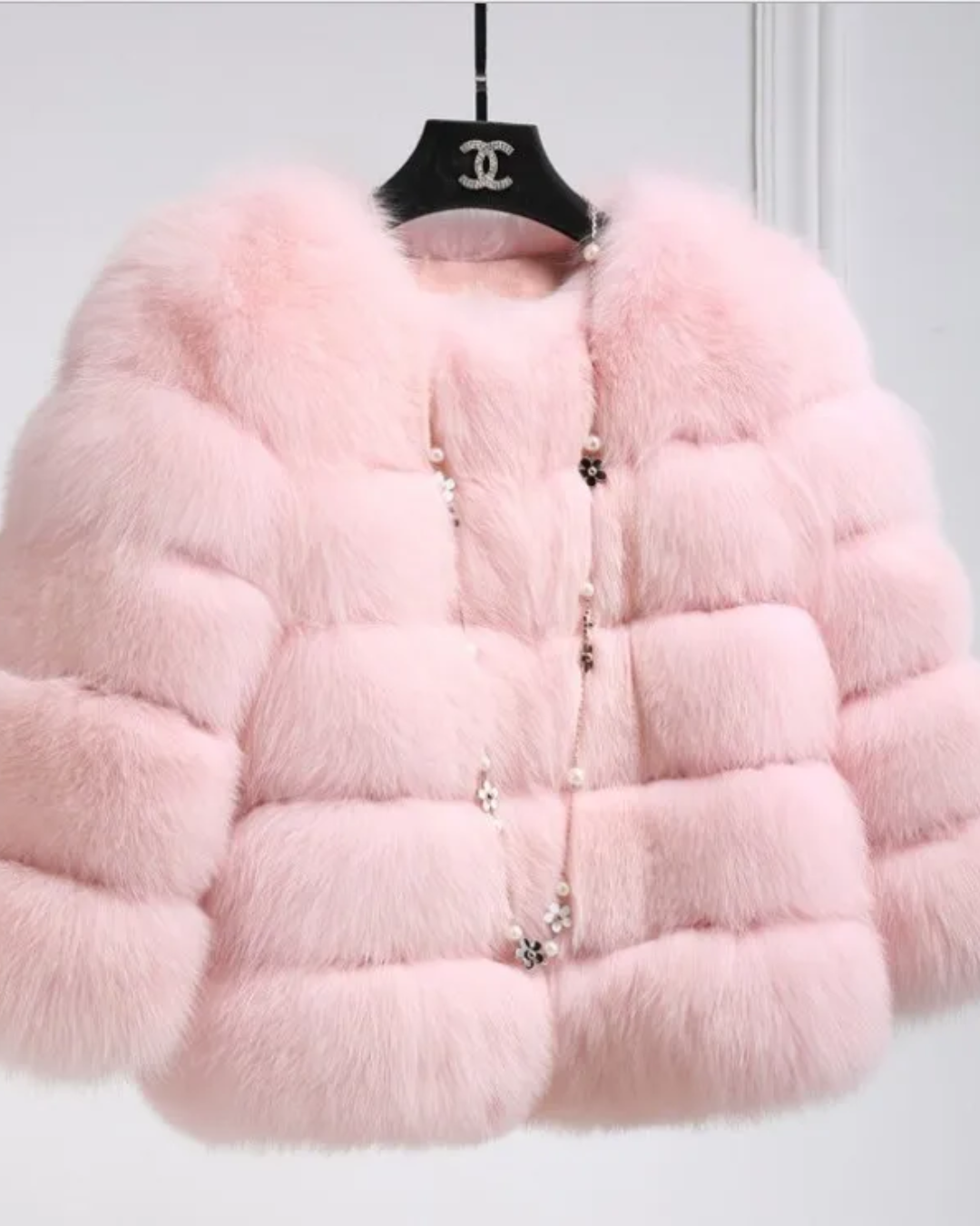 Loose Plush Faux Fur Jacket