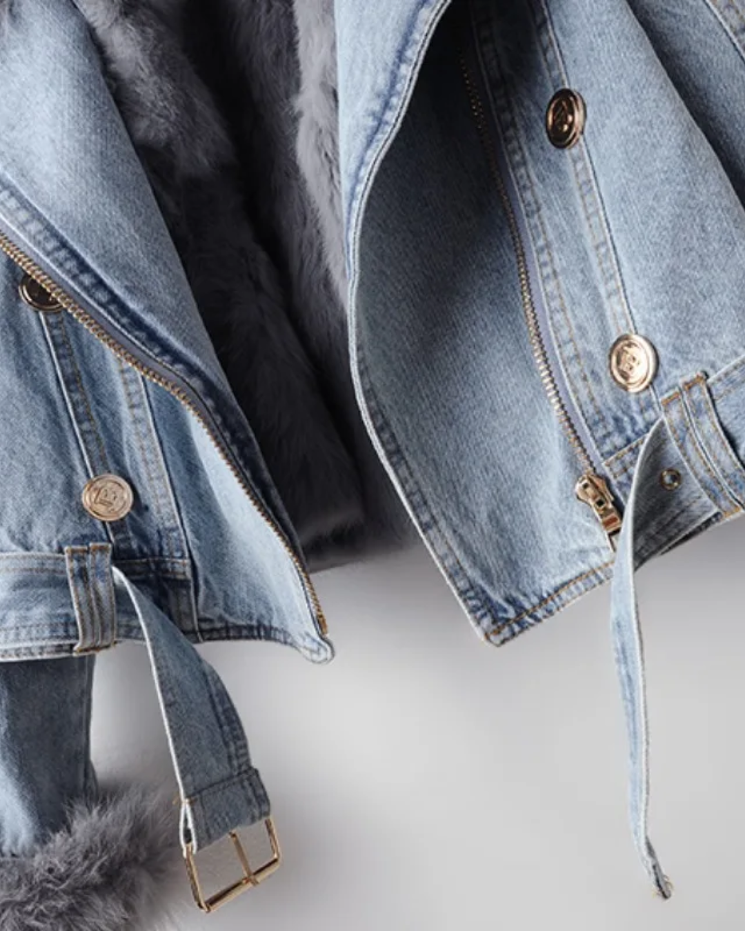 Short Jeans Denim Jacket   