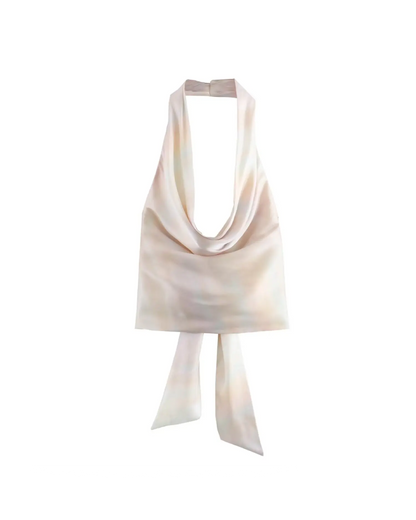Halter Neck Crop Top   