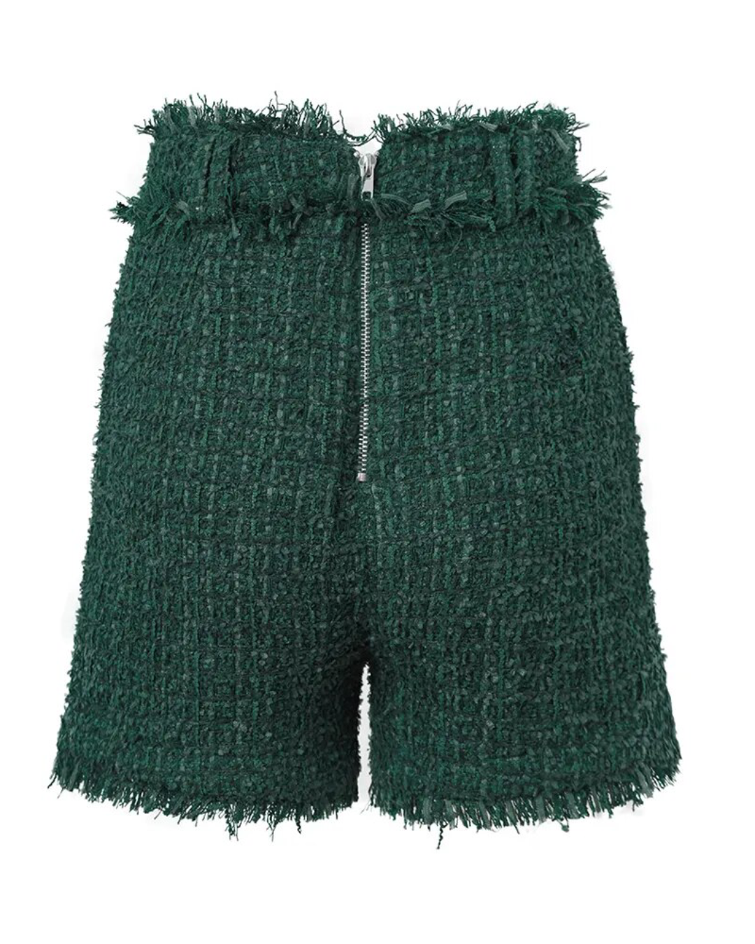 Woven Tweed Shorts   
