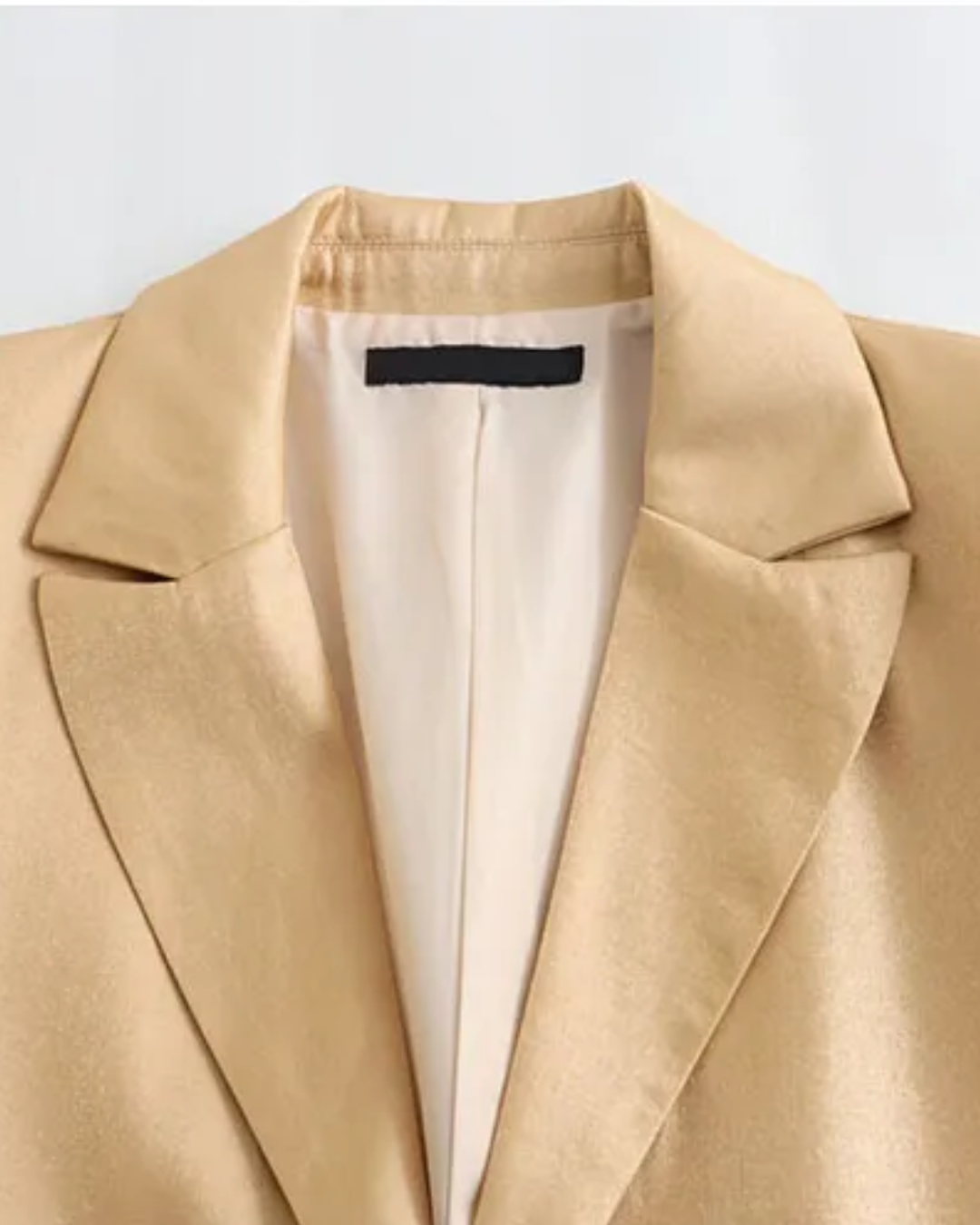 Turn-Down Collar Long Coat   