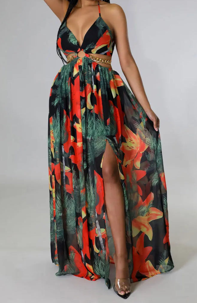 BaeCation Vibe Maxi Dress black S