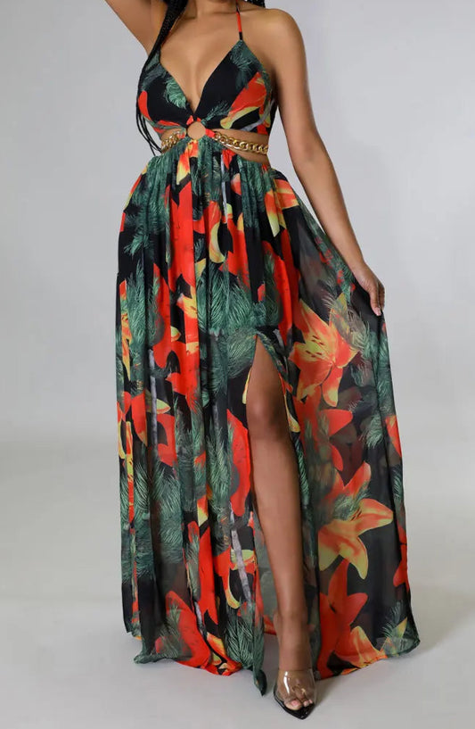 BaeCation Vibe Maxi Dress black S