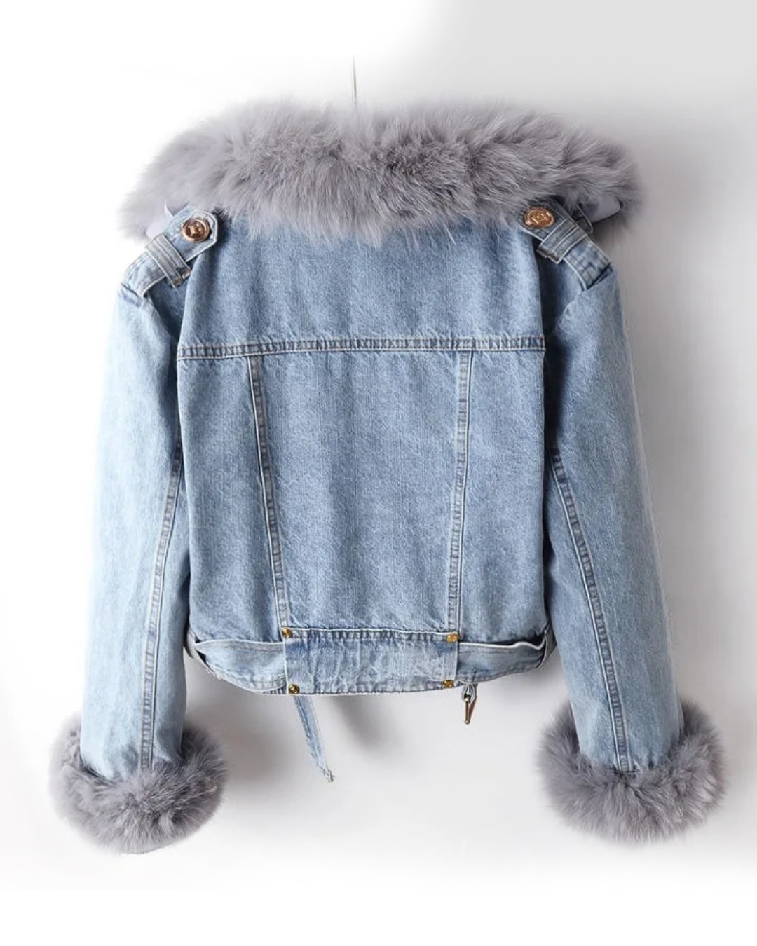 Short Jeans Denim Jacket   