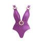 Sexy Belted Blouse Swimsuit Bikini Set swimsuit2 S