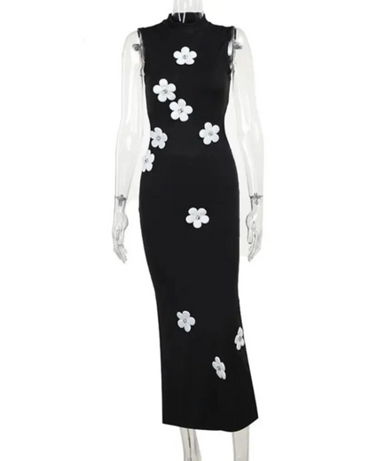 One Piece Backless Maxi Dress   