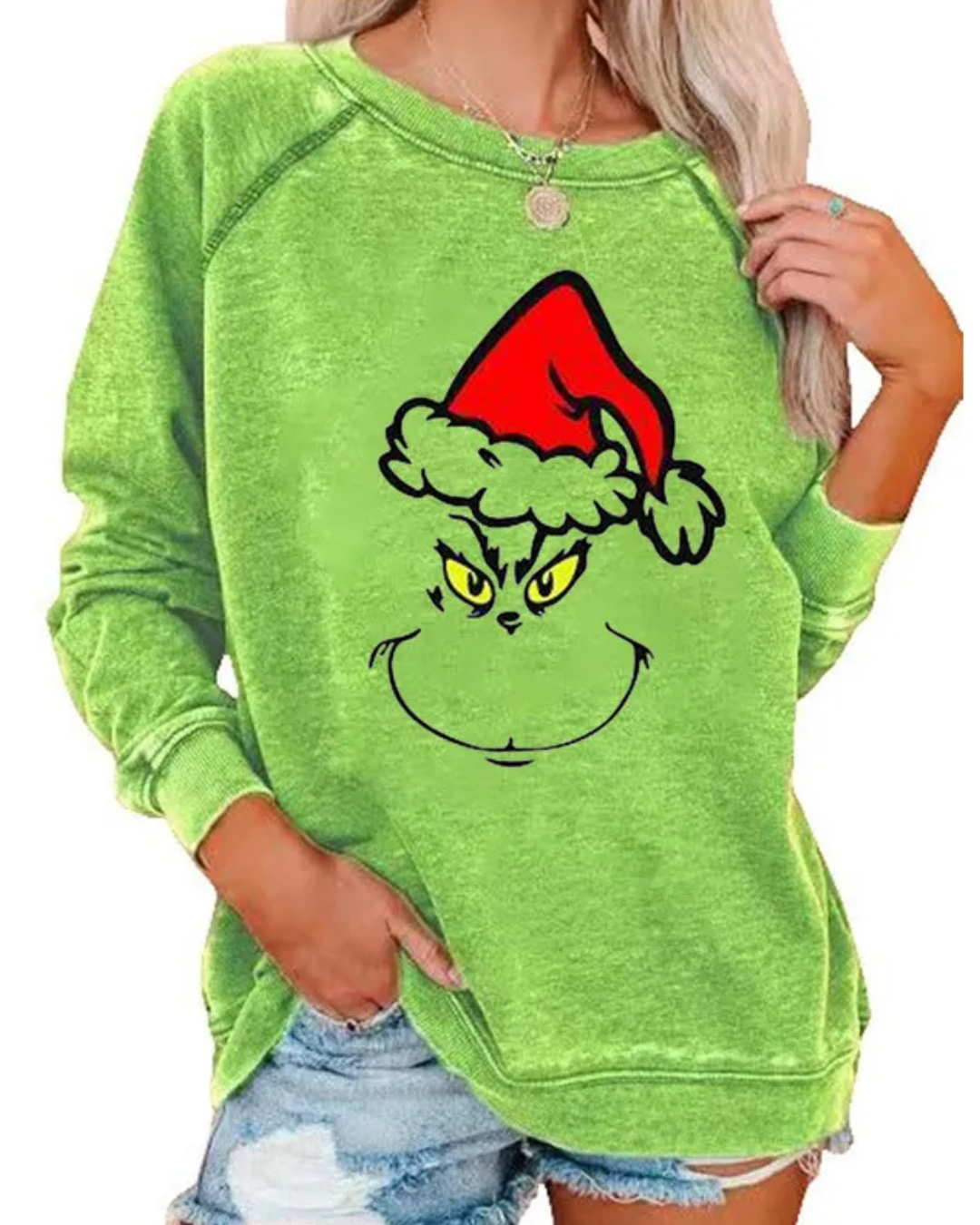 Cartoon Printed Long Sleeve Sweatshirt