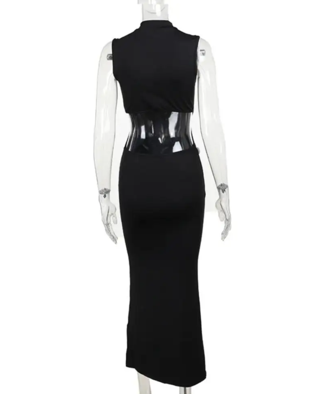 One Piece Backless Maxi Dress   