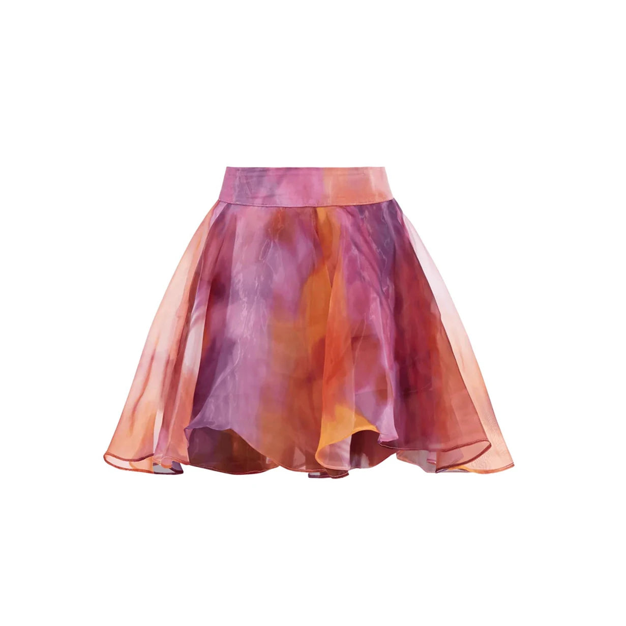 Floral Push-Up Bikini Sexy Cutout skirt S