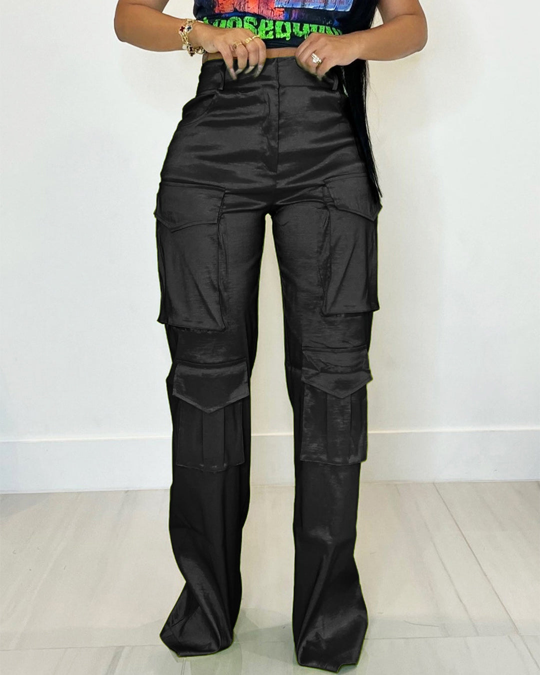 Casual Multi Pocket Workwear Trousers   