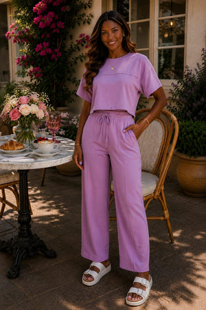 Lilac Lounge Luxe Set S