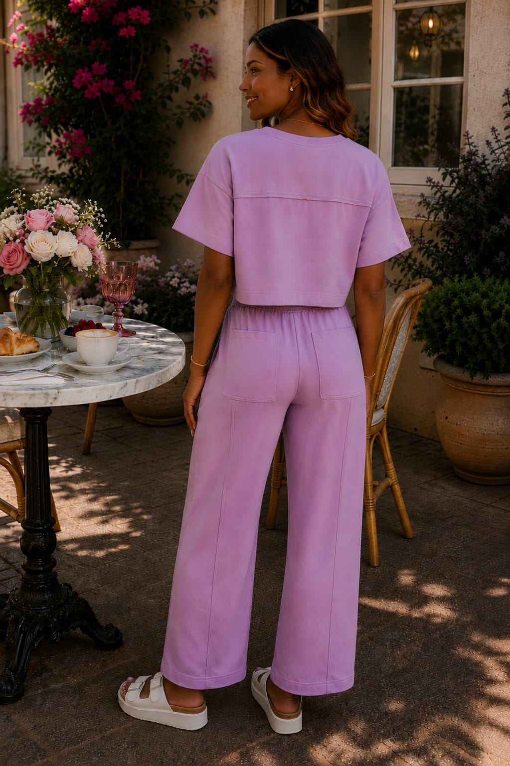 Lilac Lounge Luxe Set