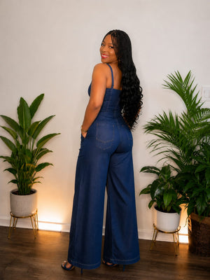 Midnight Indigo Denim Set