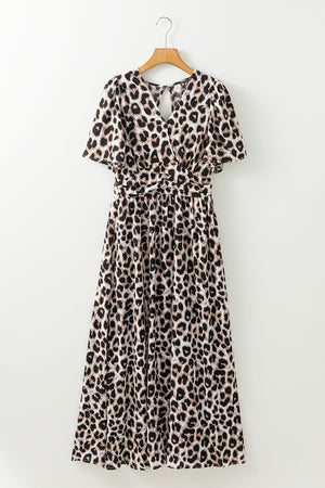 Enchanting Leopard Maxi Dress