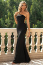 One-Shoulder Backless Maxi Dress Black XS